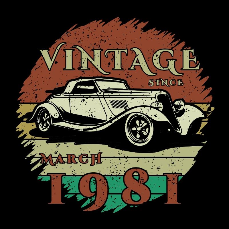 45th Birthday - Classics - Vintage since 03/1981