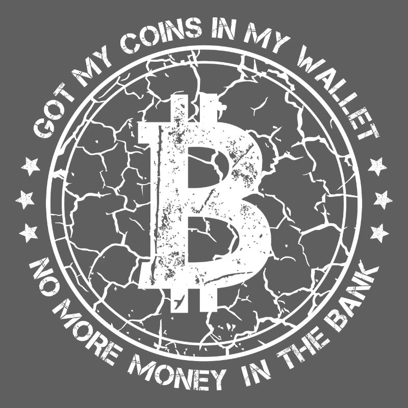 Bitcoin BTC Krypto Crypto lustig cooler Spruch