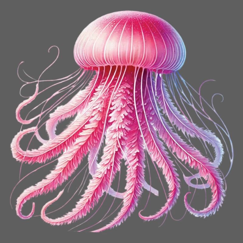 Méduse Créatures de la mer Carnaval Tentacules Méduse de feu
