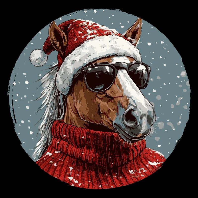 Noël de Noël cheval