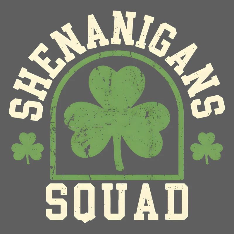 Shenanigans Squad Shamrock St Patrick's Day Fun