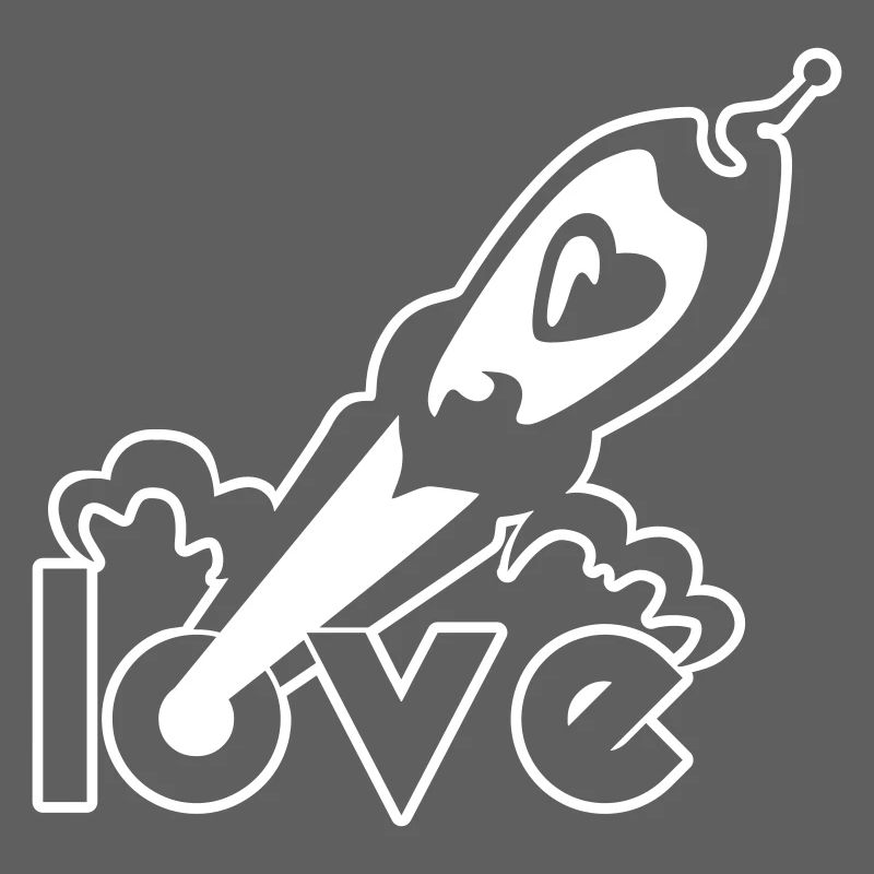 Love Rocket – Heart Space Space Design