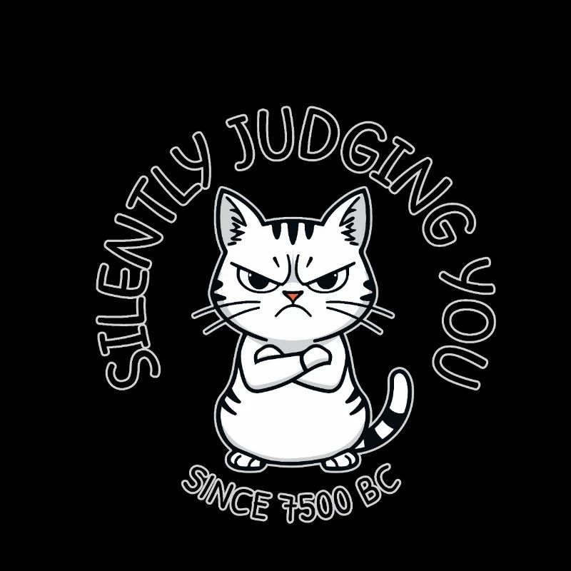 Cat Judge Since 7500 BC