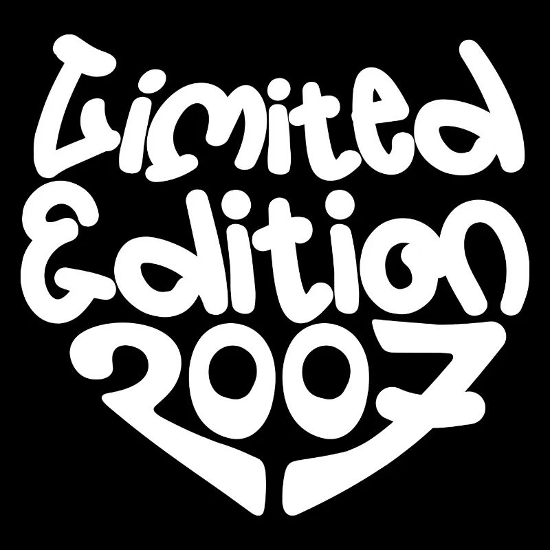 Limited Edition 2007 19.Geburtstag Geschenk