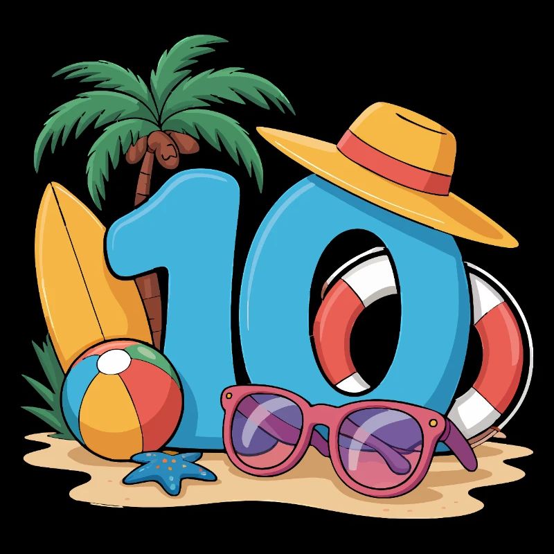 Vacances du 10e anniversaire 10 ans