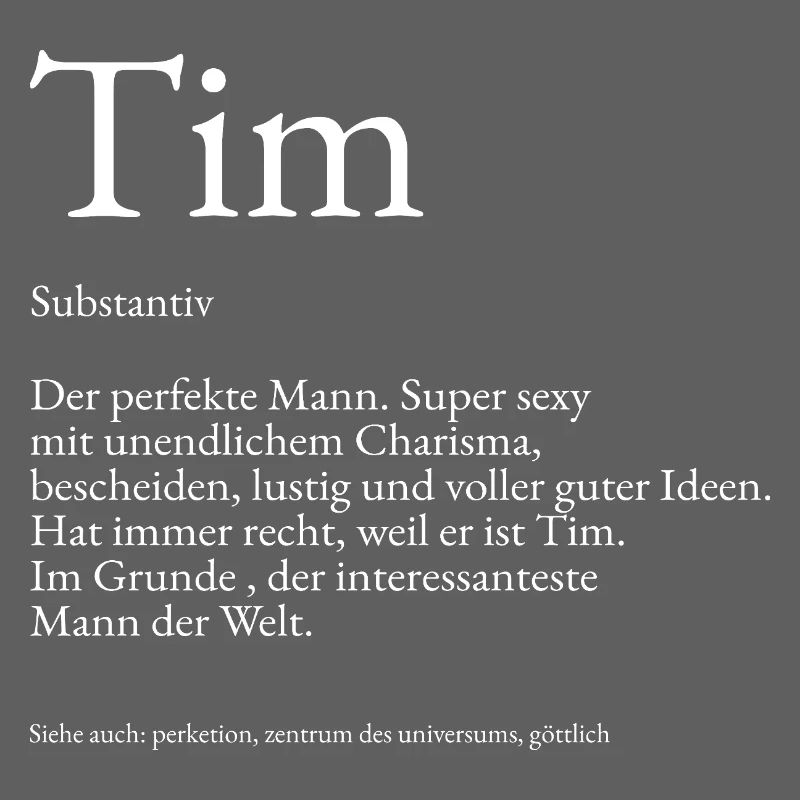 Tim Dictionary Explanation First Name Tim