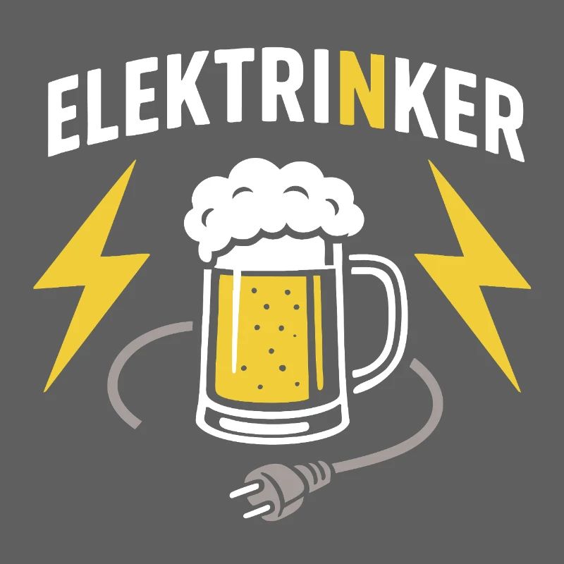 Elektrinker : Jeu de mots électrique, conception de bière et de câbles