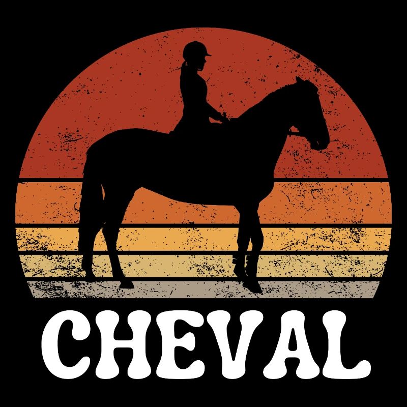 Cavaliere Silhouette Vintage Rétro