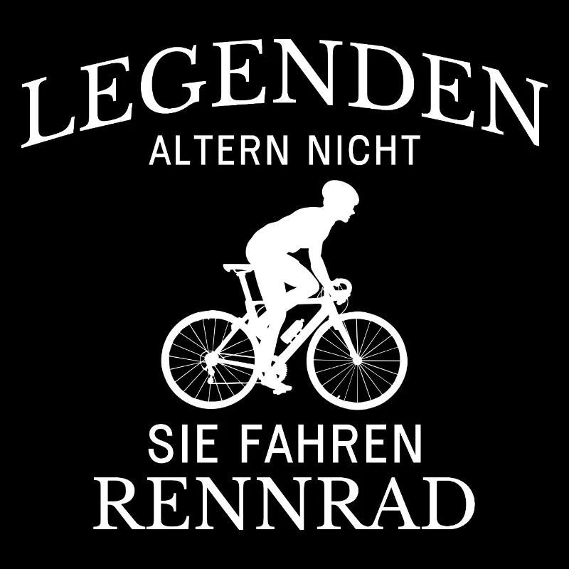 Légendes faisant du vélo de route : dicton