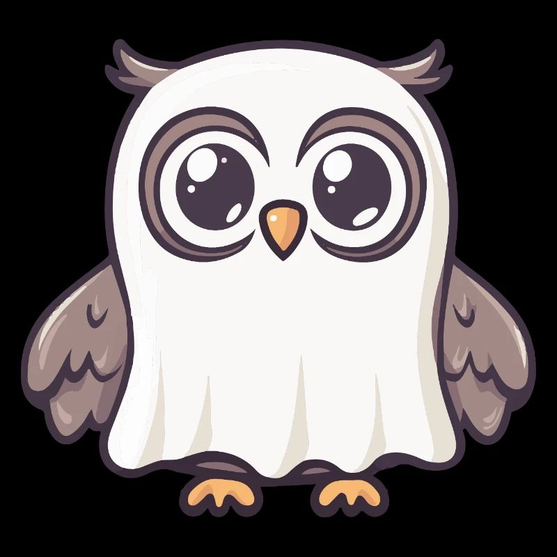 Eule Halloween Geist