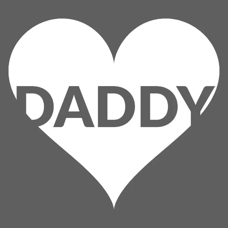Daddy Herz Geschenk