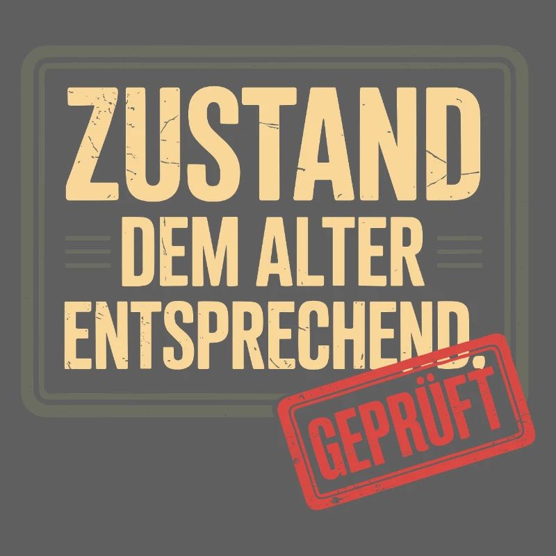 Zustand Dem Alter Entsprechend Oldtimer Geburtstag