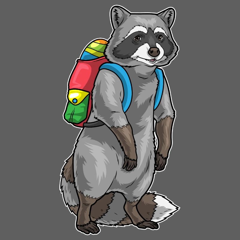 Raccoon Easter Student
