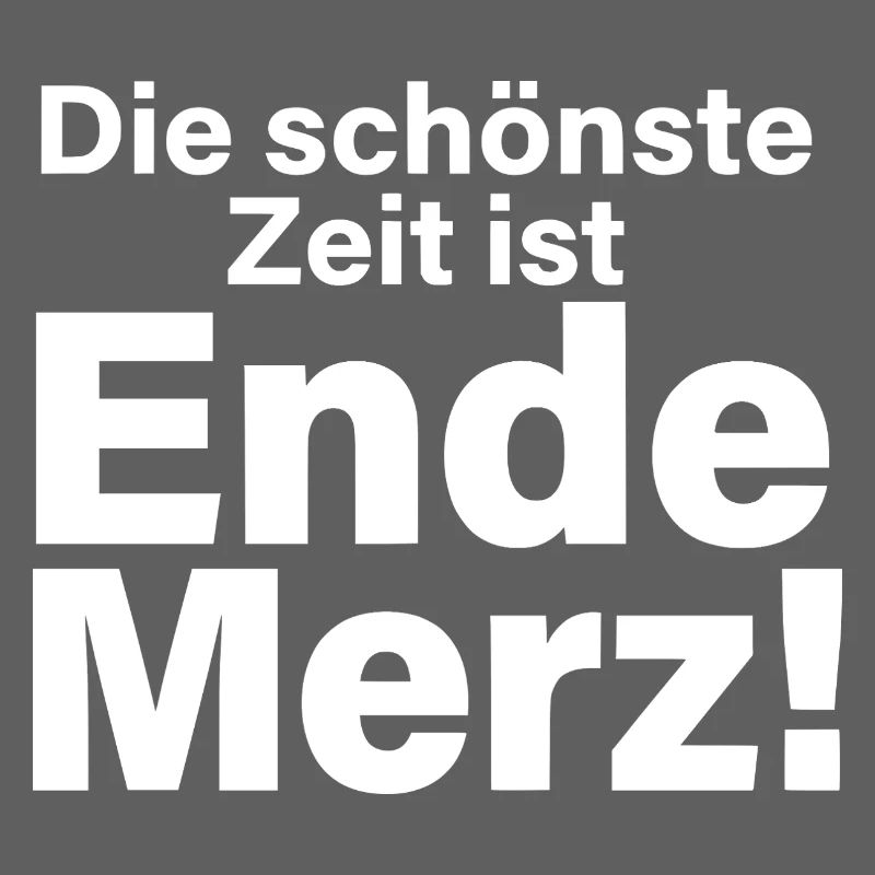 Ende Merz Typo Statement