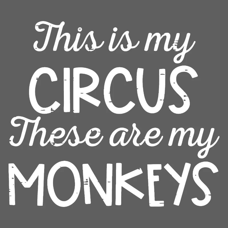 Circus Monkeys Typography