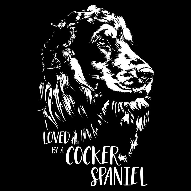 COCKER SPANIEL Chien Disant Chiens Dire Chiens