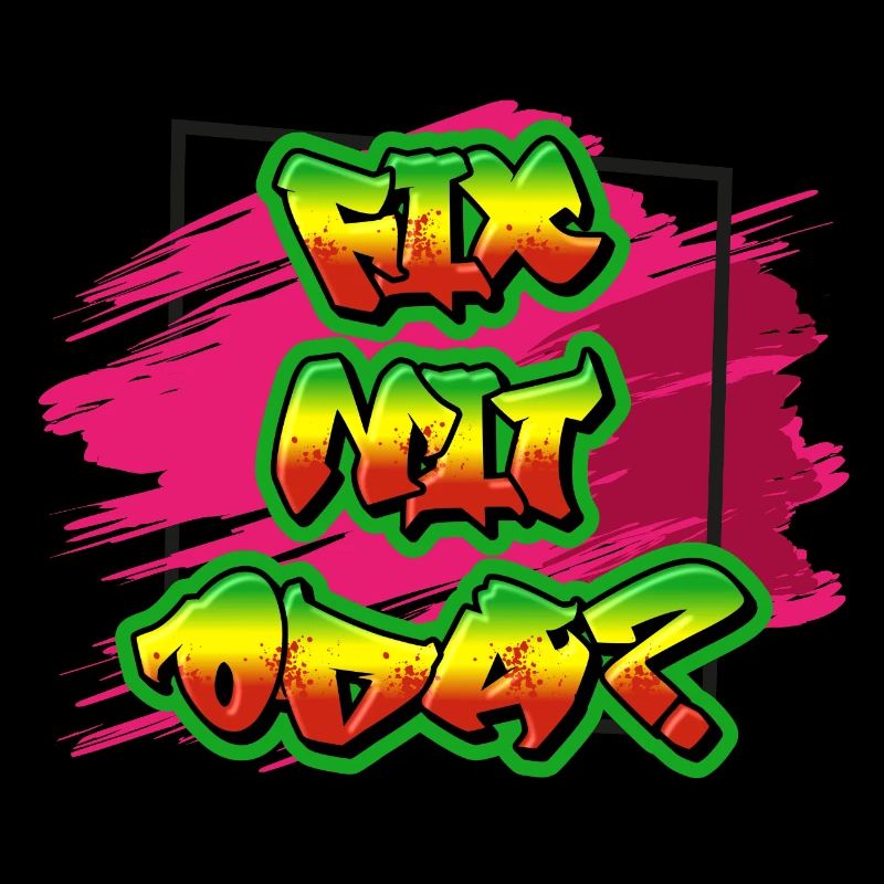 Graffiti Inspired Paint Sprayer Design, Dialect