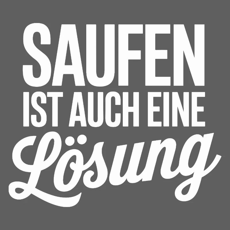 Drinking is also a solution