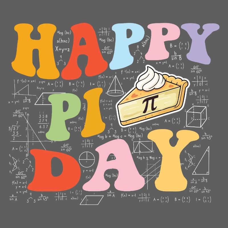 Happy Pi Day 3.14 Math Class Science Nerd