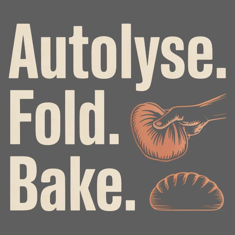 Autolyse Fold Bake Bread Art