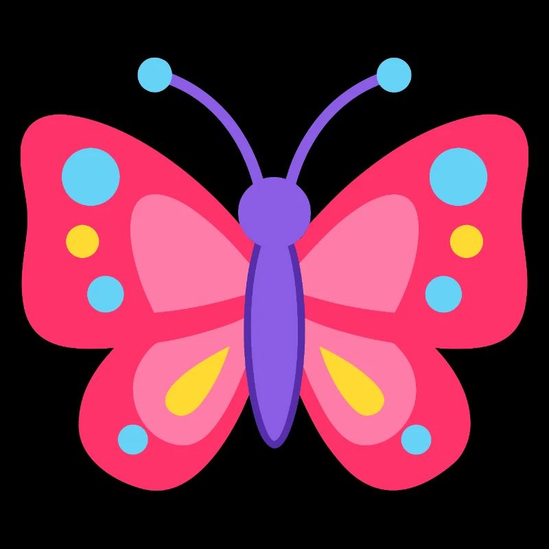 Rêve de papillon coloré