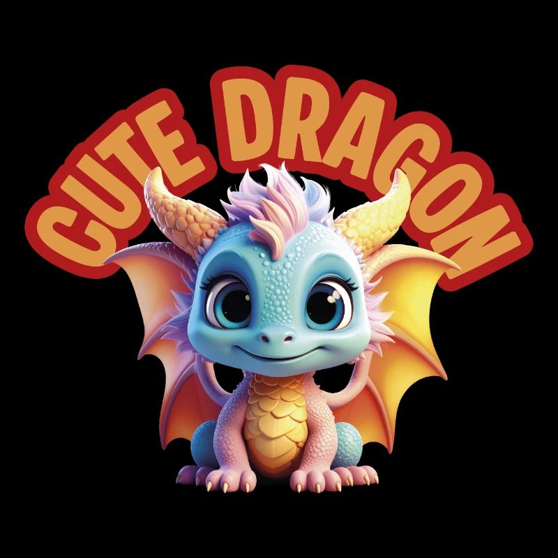 Niedlicher Drache
