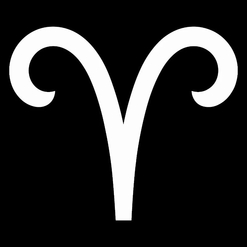 Widder Sternzeichen Symbol Aries Horoskop Widder