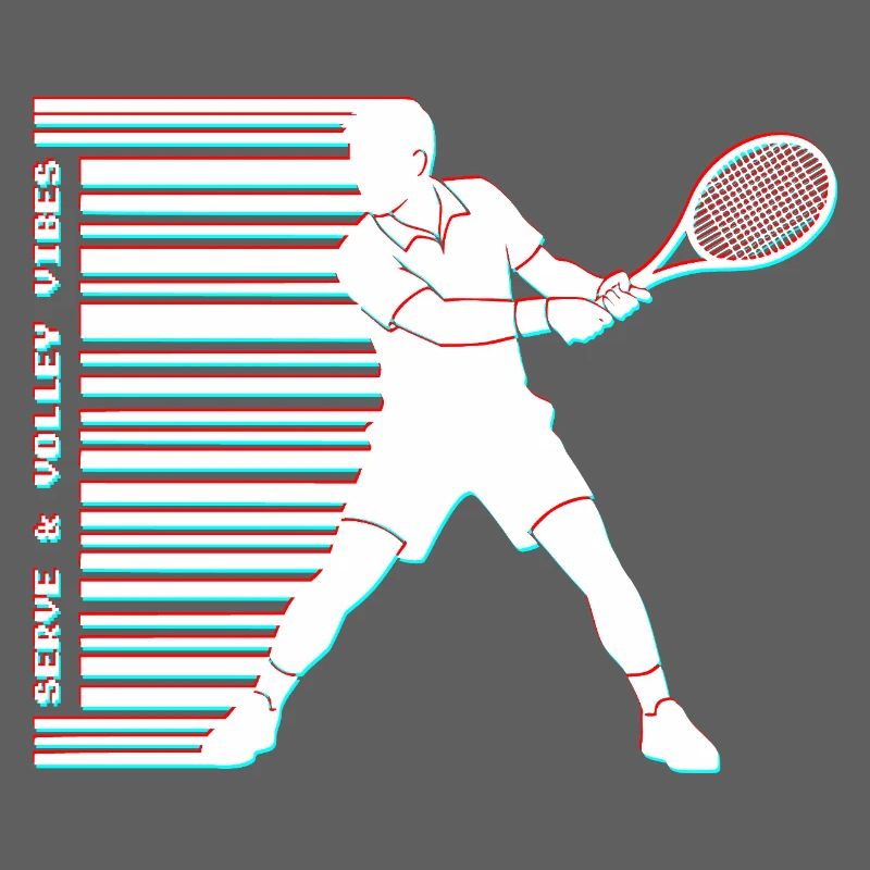 Tennis Glitch Barcode Sweat à capuche