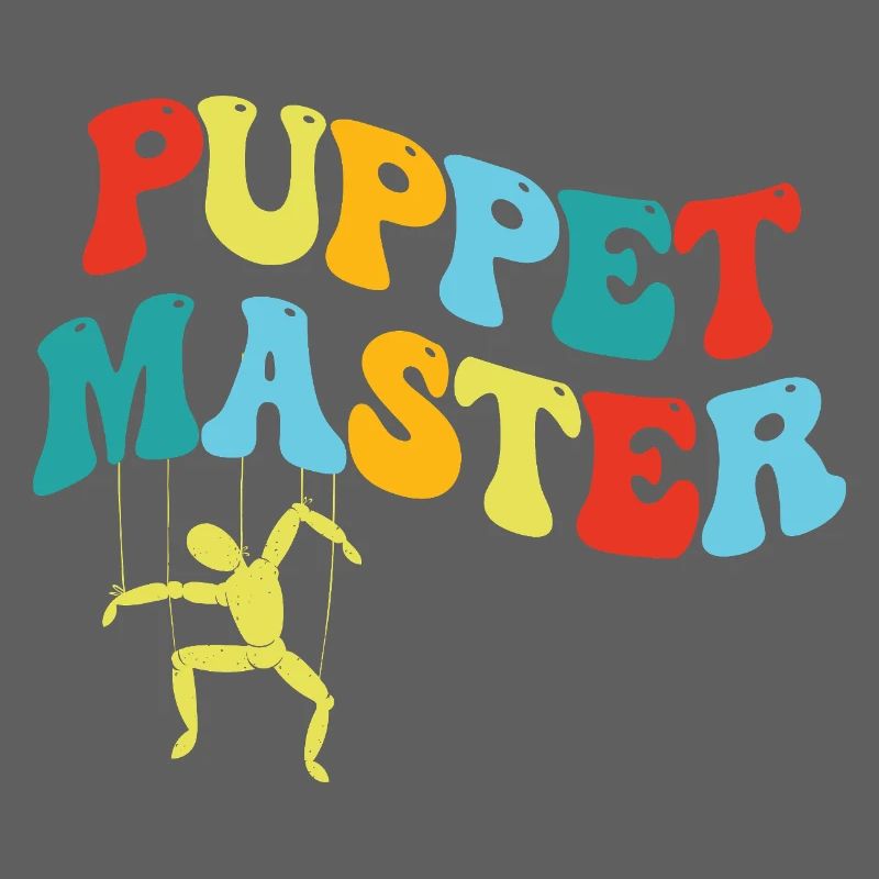 Puppet Master : Silhouette colorée de balançoire