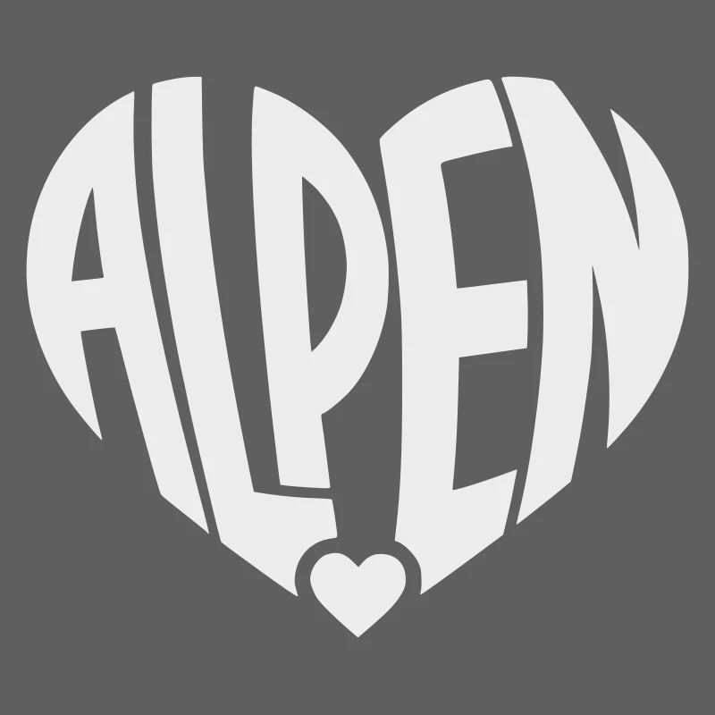 Alpen Herz-Logo
