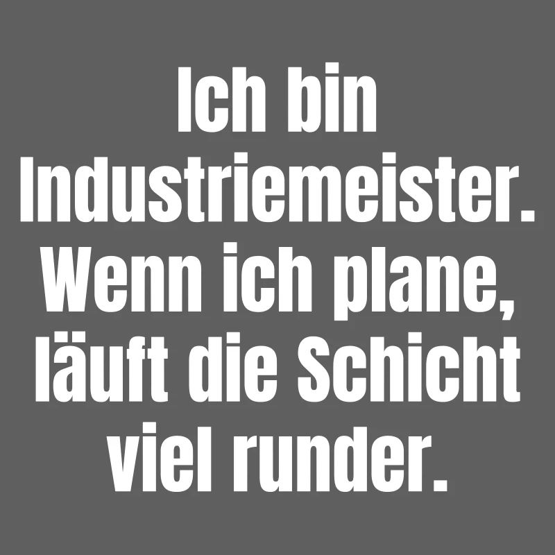 Slogan de planification de contremaître industriel