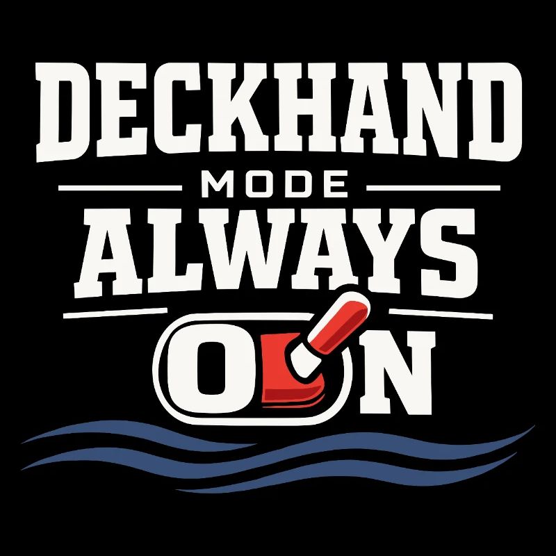 Seemannschaftsgeschenk Für Deckhand Ocean Work