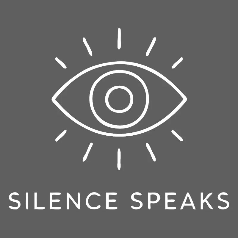 Le silence parle à l’œil : dessin au trait