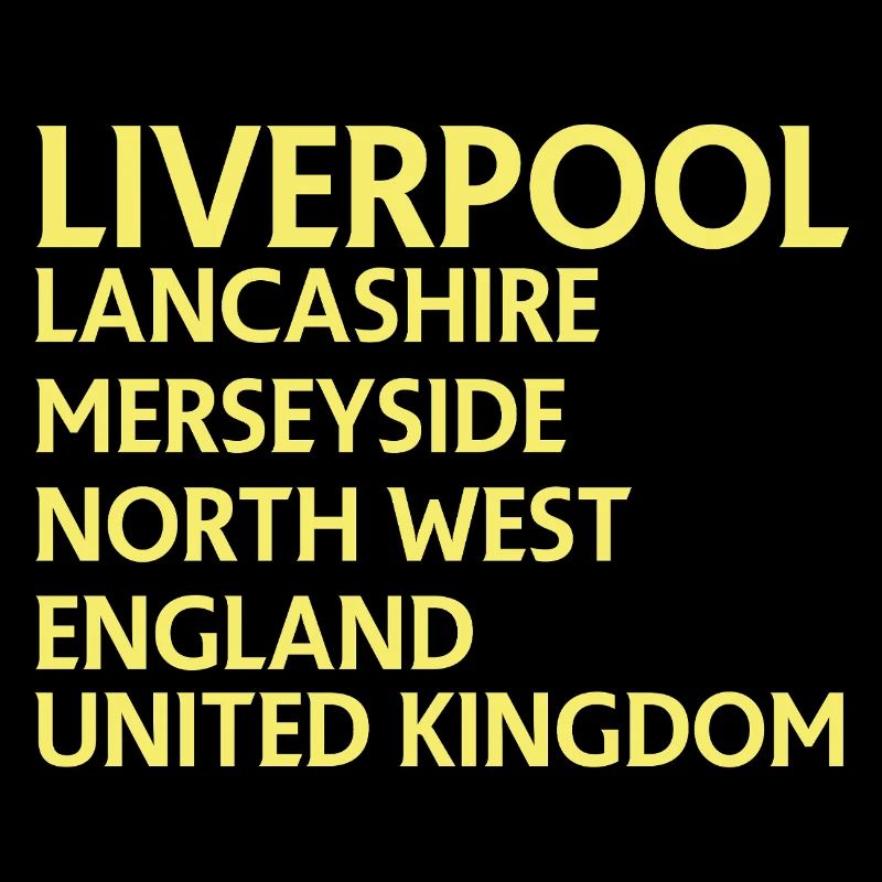 Liverpool – Angleterre Conception des paroles