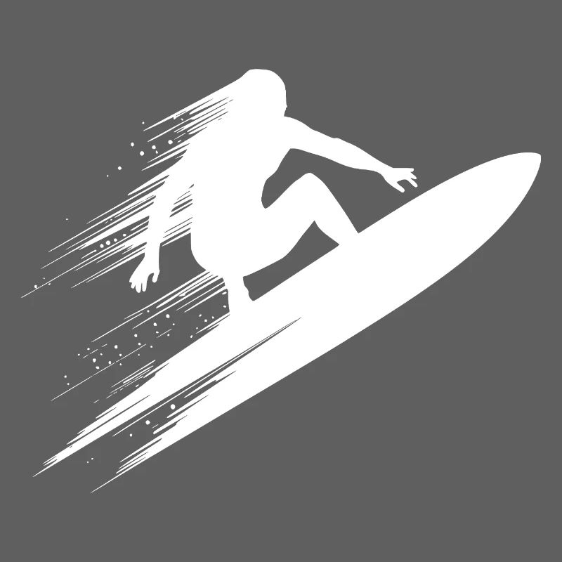 Surf dynamique Illustration Surf Surf