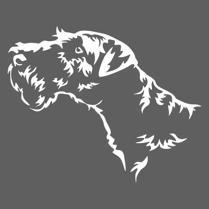 Welsh Terrier Kopf "Black Edition"