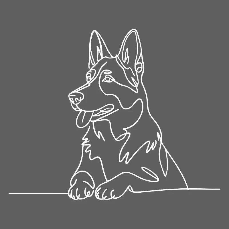 German Shepherd Artwork