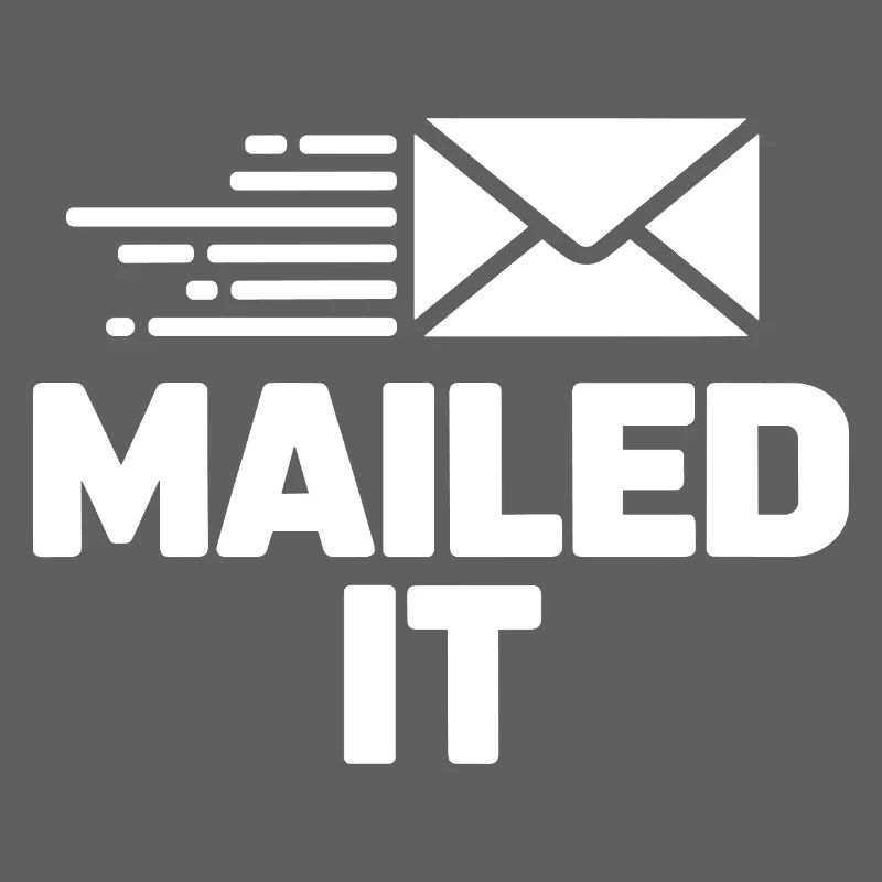 Mailed it Postman gift for Mail Carrier Workers