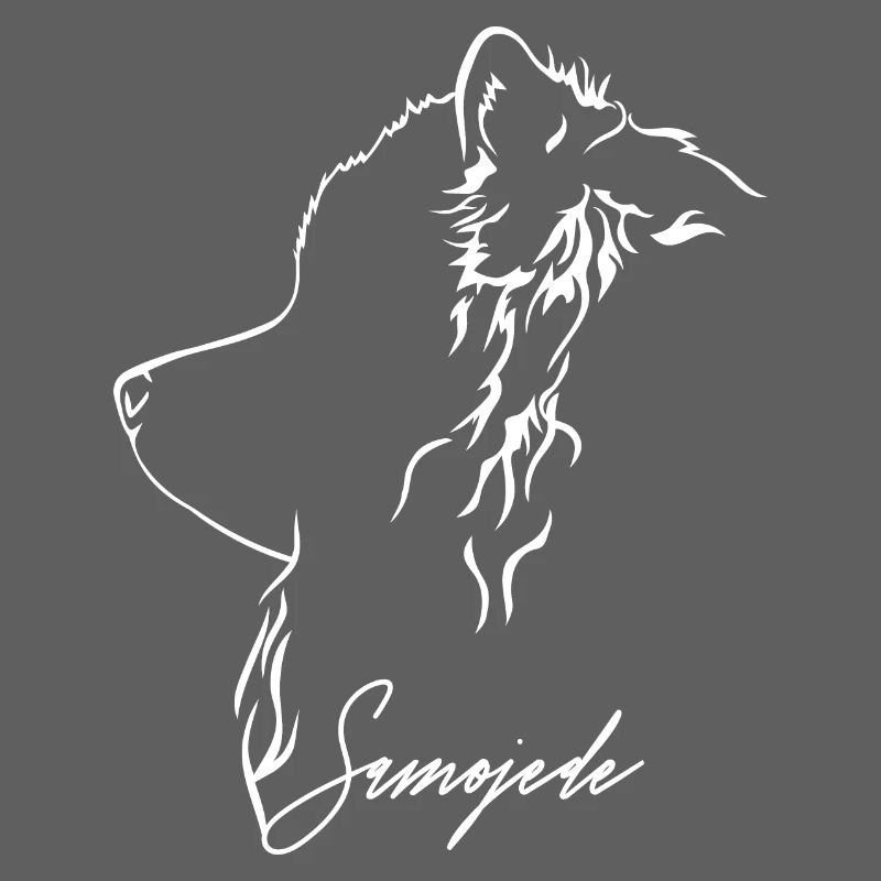 SAMOJEDE Profil Hunde Hund Wilsigns