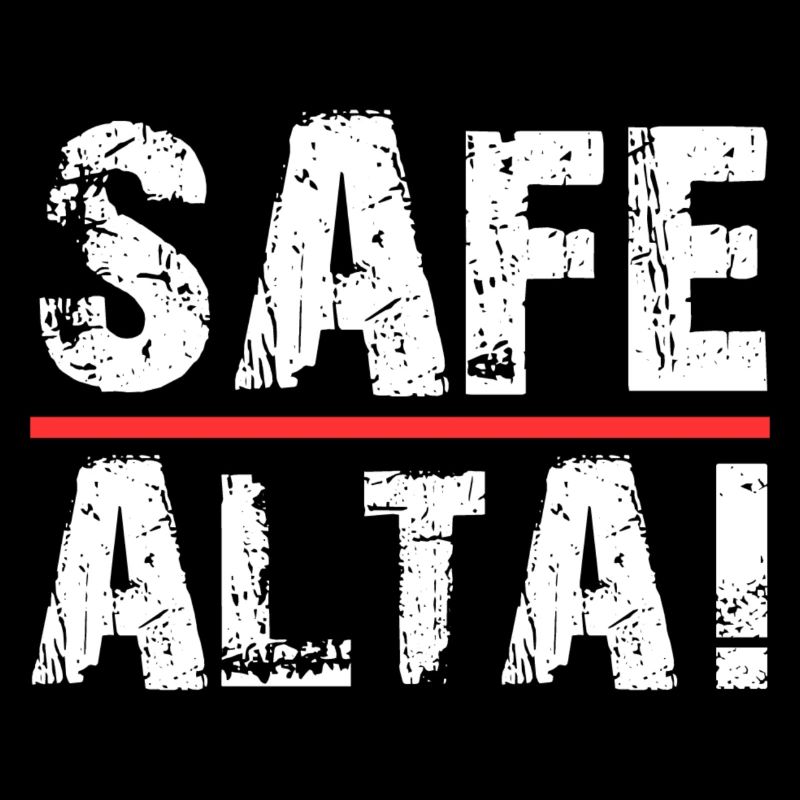 Safe Alter Jugend Spruch Trend Design