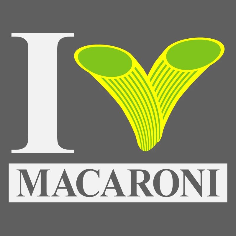 Ich liebe Makkaroni