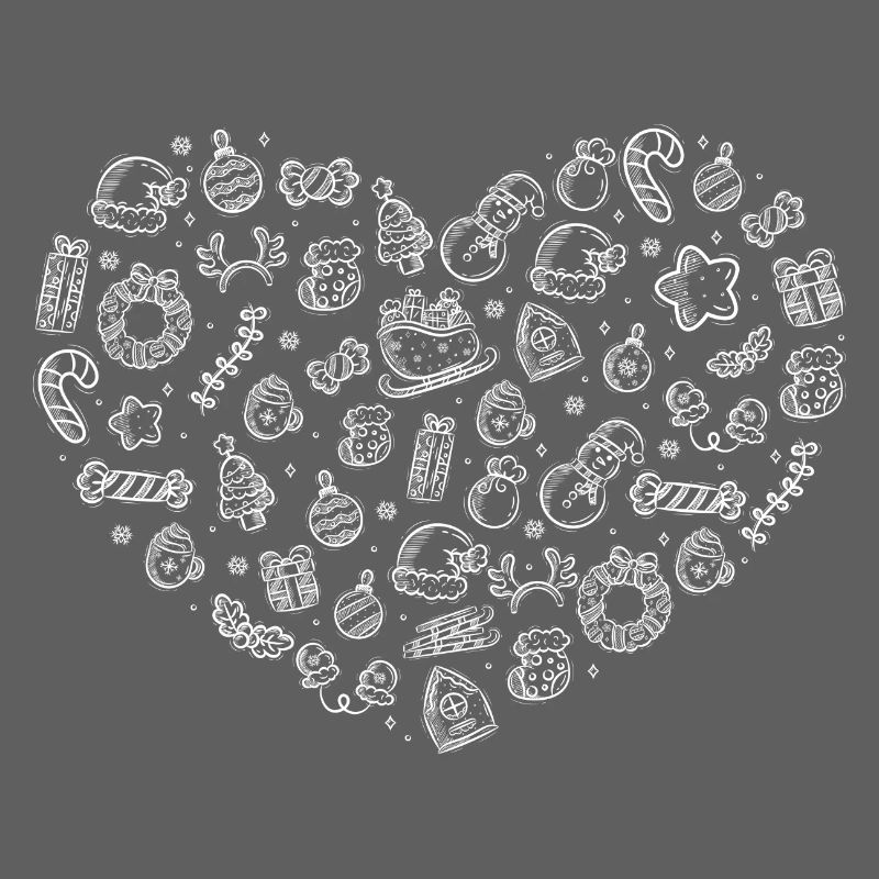 Candy Heart Whim Pattern