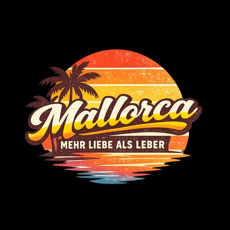Mallorca Retro Sunset
