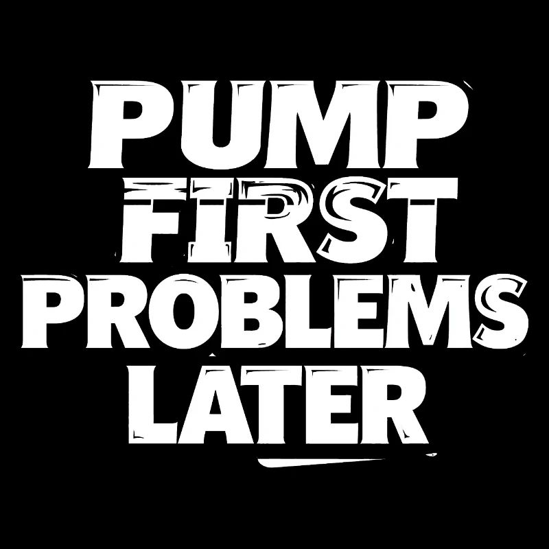 Pump first, problems later