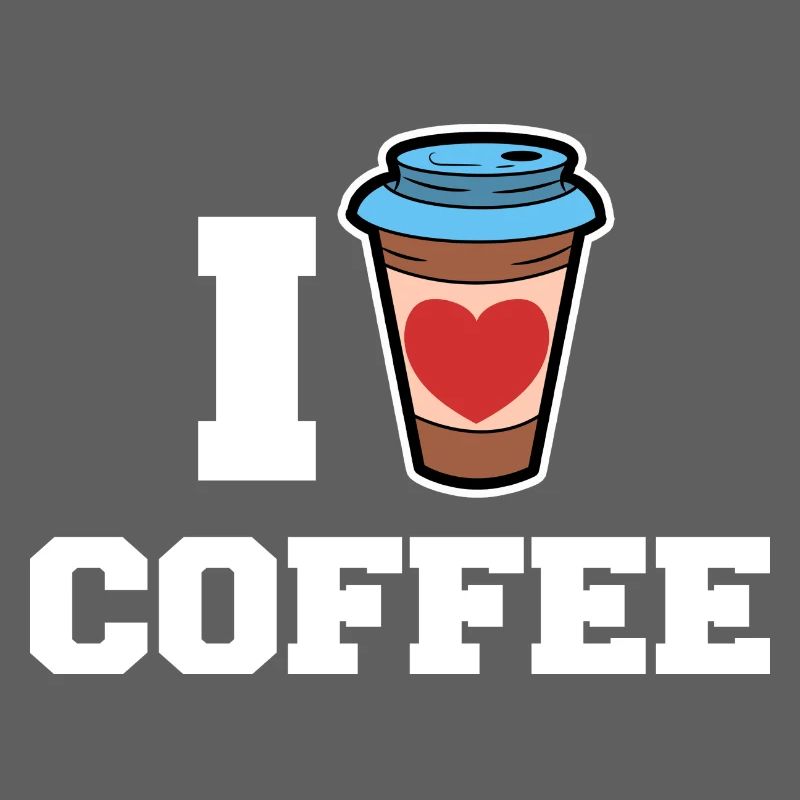 J’adore boire du café déclaration des amateurs de café