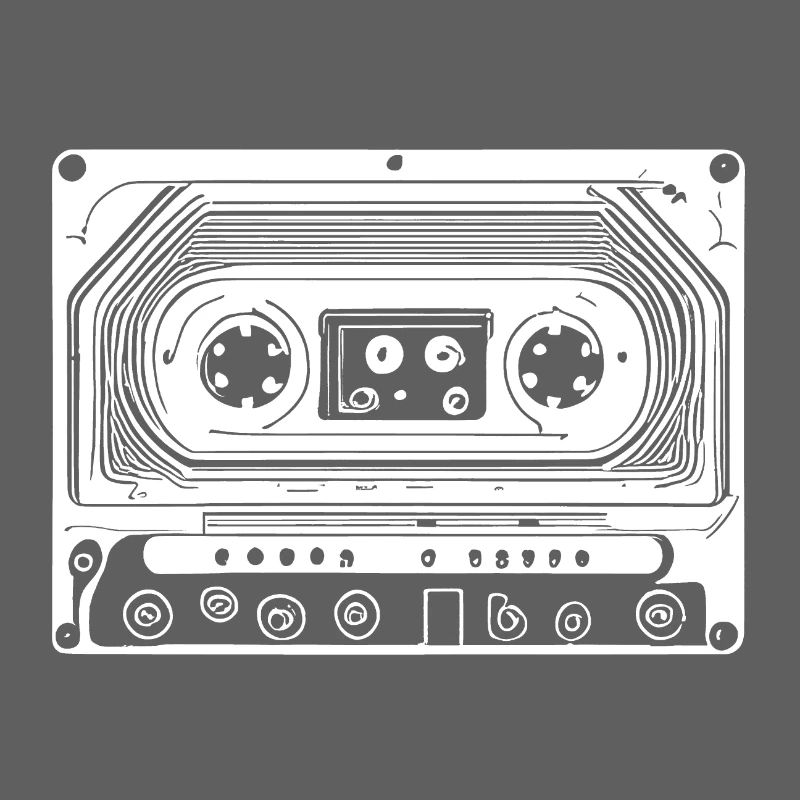 Retro Design Audio Cassette
