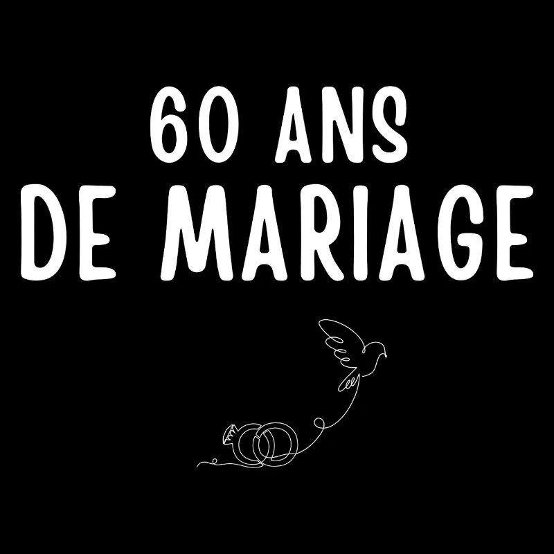 60th Wedding Anniversary Simplicity