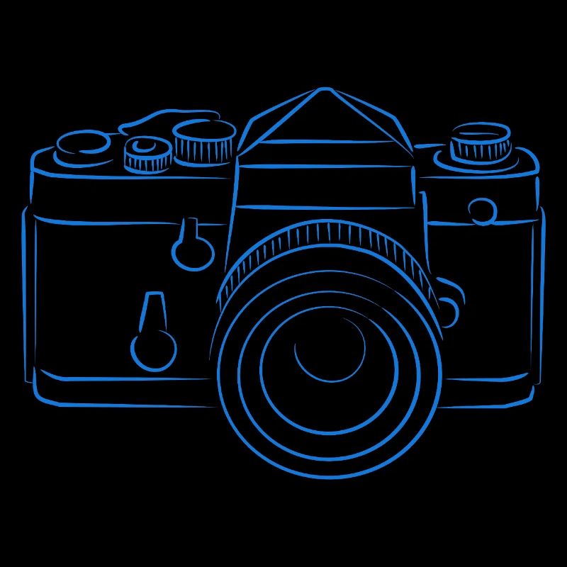 Camera blue