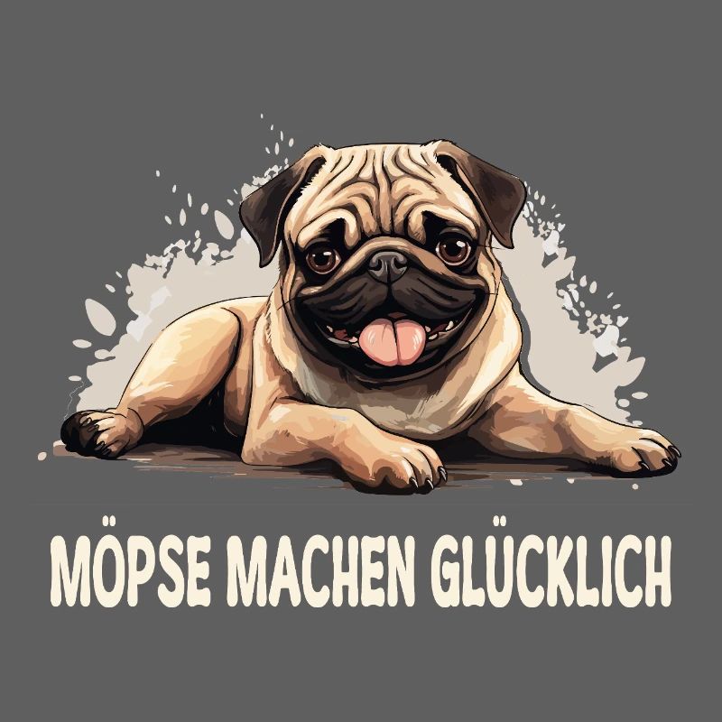 Glück ist… ein Mops im Leben!