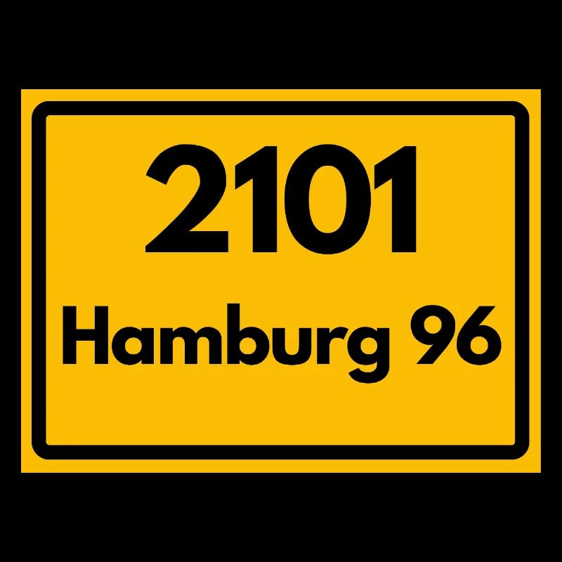 OLD POSTCODE POSTCODE RETRO 2101 HAMBURG 96 HEIMAT
